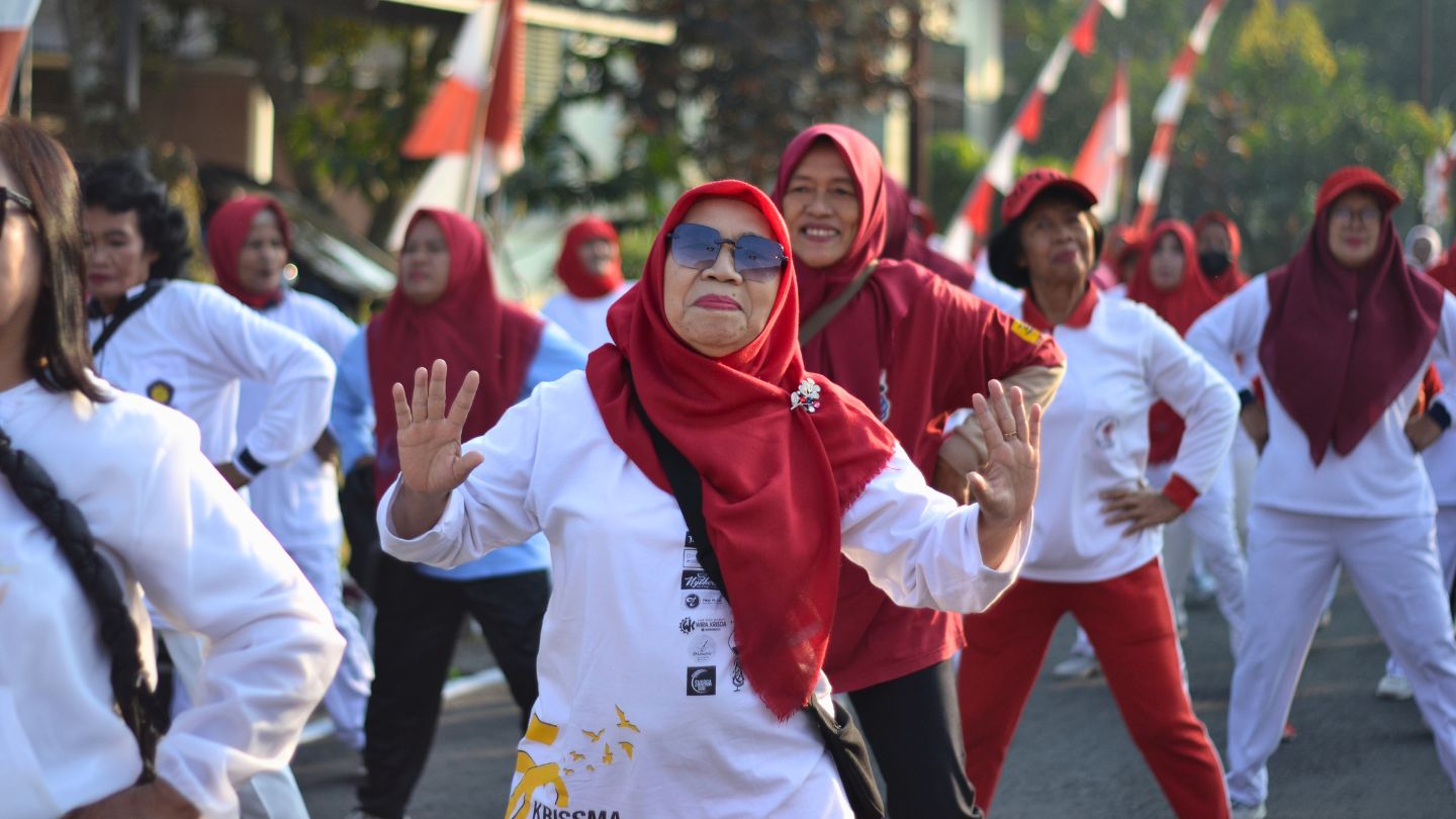 Read more about the article Senam Manggar Emas Ajak Warga Gelangan Hidup Sehat dan Bugar